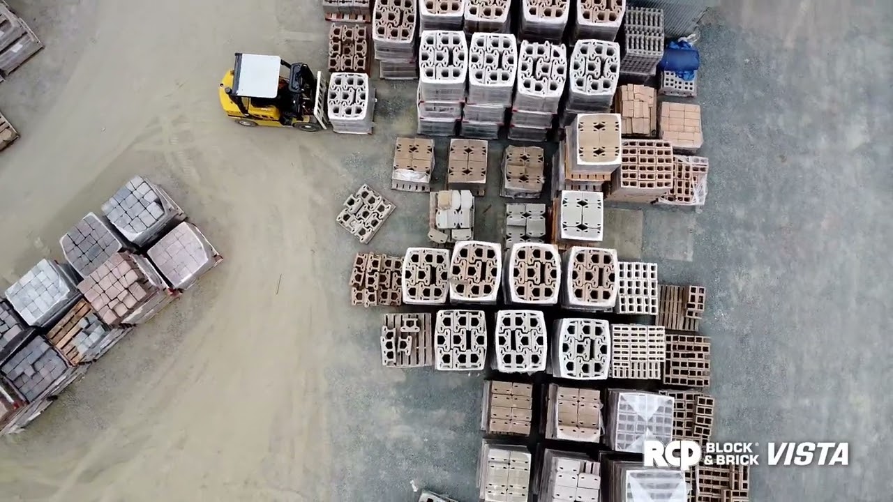 Premium building materials in a warehouse